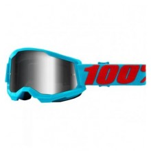 100% STRATA 2 Goggle Summit Mirror Silver Lens