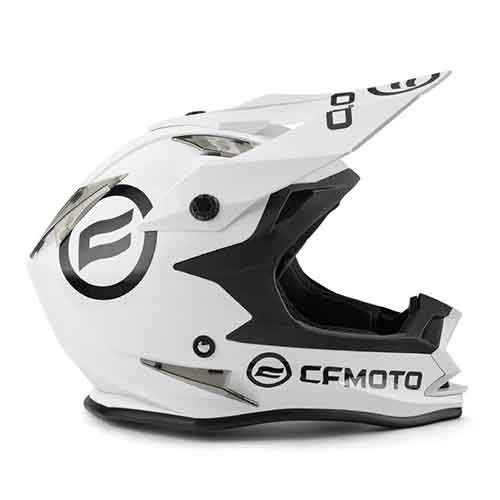 CFMOTO White Cross-Country Helmet