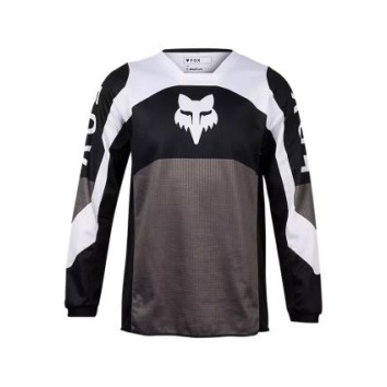 FOX YTH 180 NITRO JERSEY [BLK/GRY]